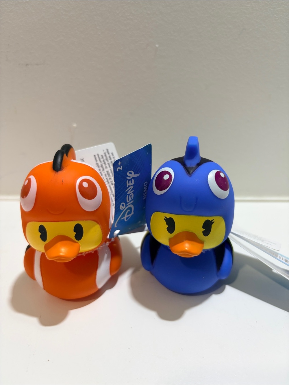 Disney Duckalooz Finding Nemo Nemo & Dory Rubber Duck Set NWT